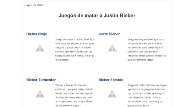 juegosdematarajustinbieber.org