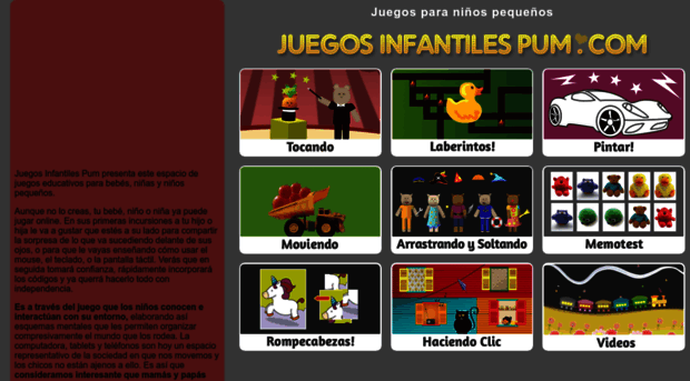 juegosinfantilespum.com