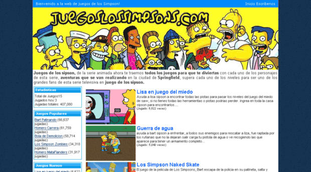 juegoslossimpsons.com