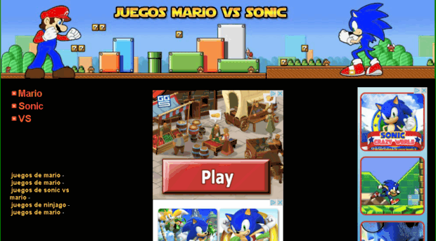 juegosmariovsonic.com