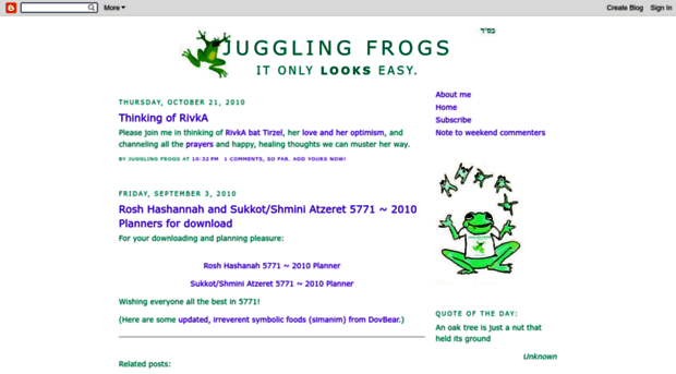 jugglingfrogs.com