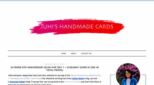 juhishandmadecards.com