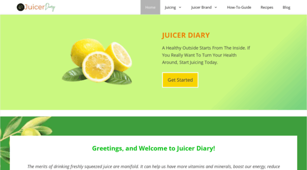 juicerdiary.com