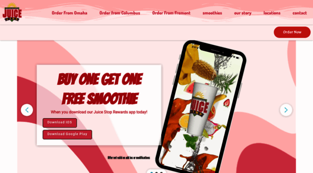 juicestopsmoothies.com