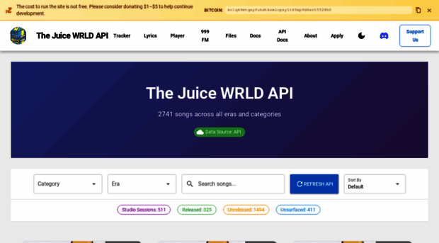 juicewrldapi.com