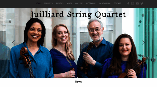 juilliardquartet.org