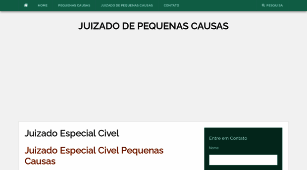 juizadoespecialpequenascausassp.com