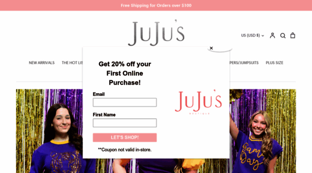 jujusboutique.com