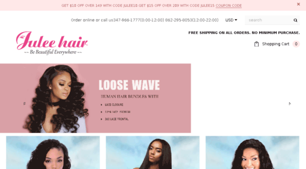 juleehair.com