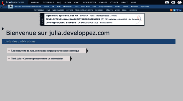 julia.developpez.com