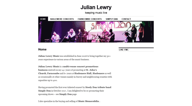 julianlewrymusic.com