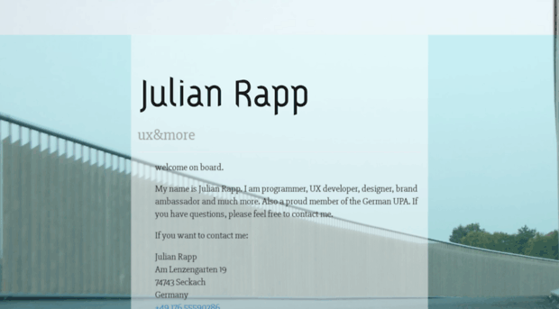 julianrapp.de