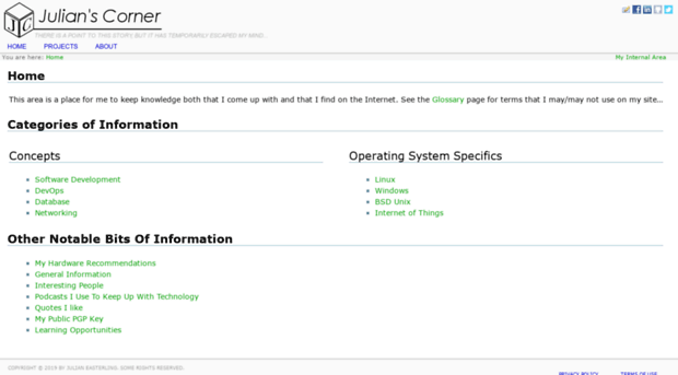 julianscorner.com