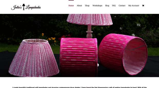 juliaslampshades.co.uk