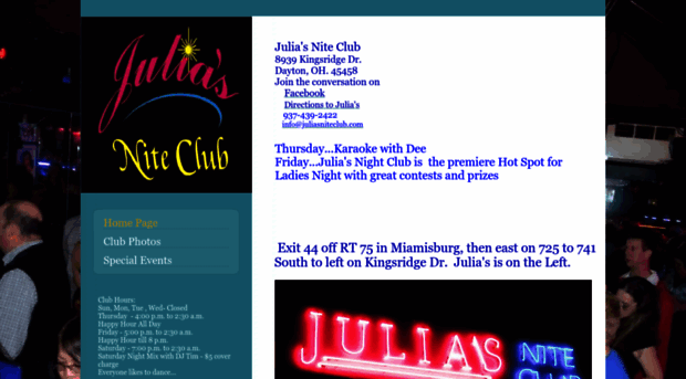 juliasniteclub.com