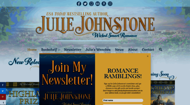 juliejohnstoneauthor.com