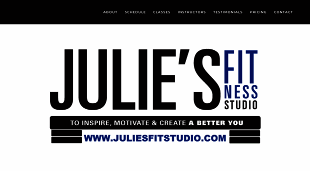 juliesfitnesstudio.com