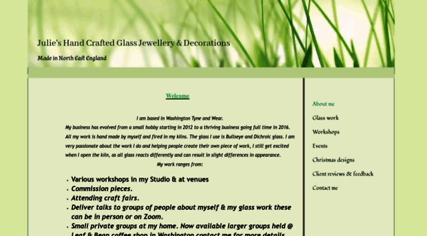 julieshandcraftedglassjewellery.co.uk