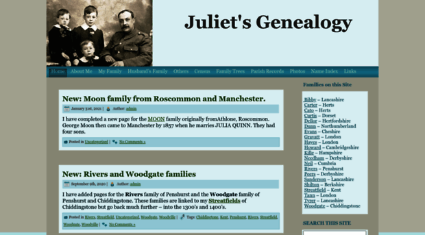 julietsgenealogy.org
