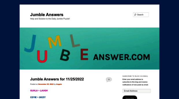 jumbleanswer.com