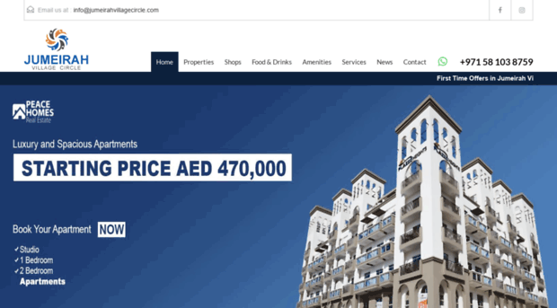 jumeirahvillagecircle.com