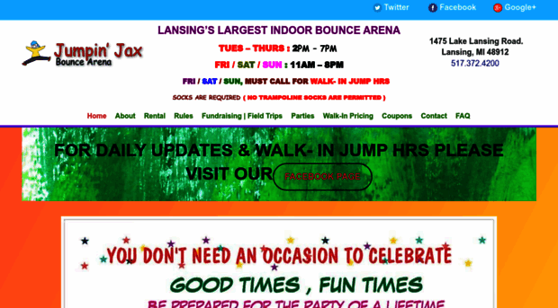 jumpinjaxbouncearena.com