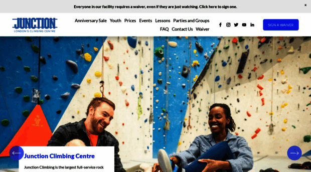 junctionclimbing.com