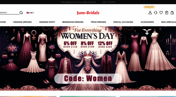 june-bridals.com