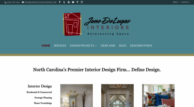 junedelugasinteriors.com