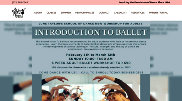 junetaylorschoolofdance.com