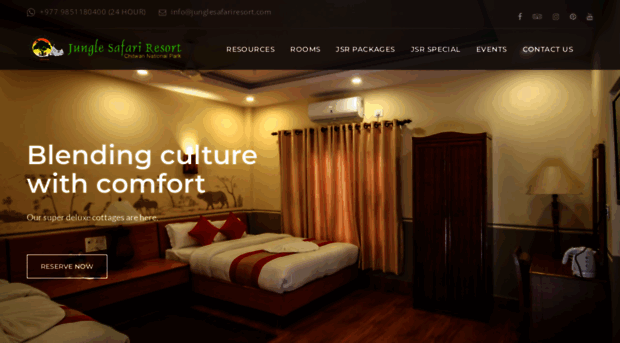 junglesafariresort.com