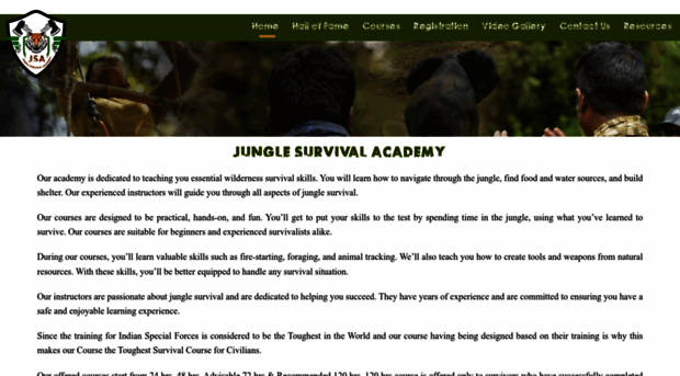 junglesurvivalacademy.com