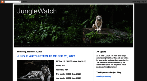 junglewatch.info