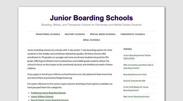 juniorboardingschools.org