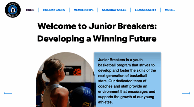 juniorbreakers.basketball