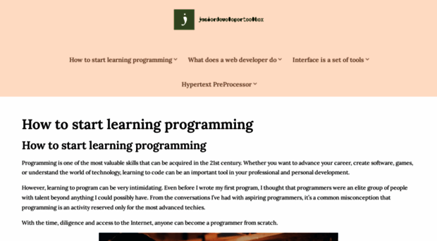 juniordevelopertoolbox.com