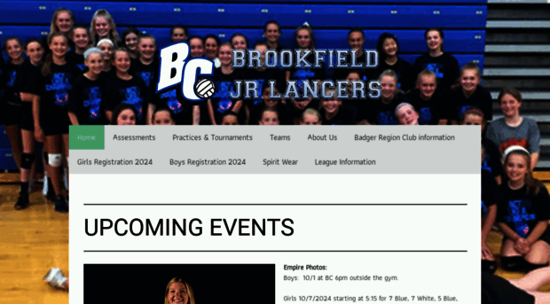 juniorlancersvb.com