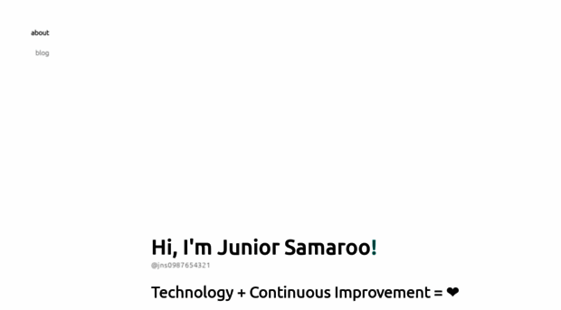 juniorsamaroo.com