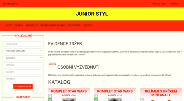 juniorstyl.mimishop.cz