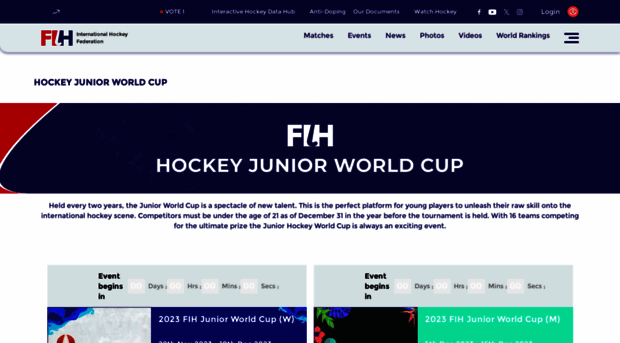 juniorworldcup.hockey