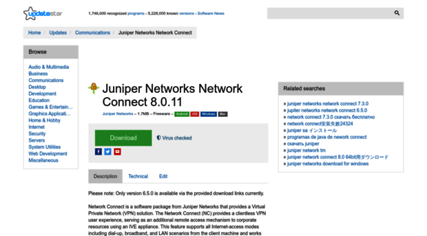 juniper-networks-network-connect.updatestar.com