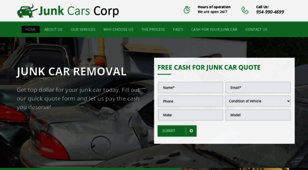 junkcarscorp.com