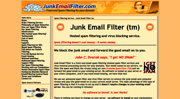 junkemailfilter.net