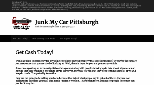 junkmycarpgh.com