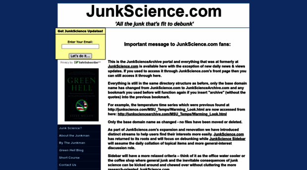 junksciencearchive.com