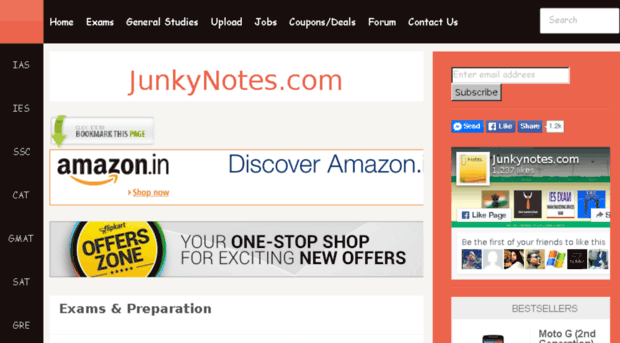 junkynotes.com