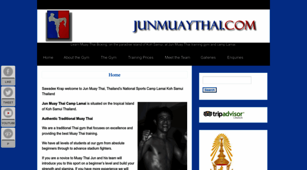 junmuaythai.com