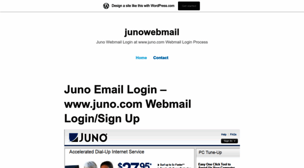 junowebmaillogin.wordpress.com