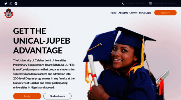 jupeb.unical.edu.ng