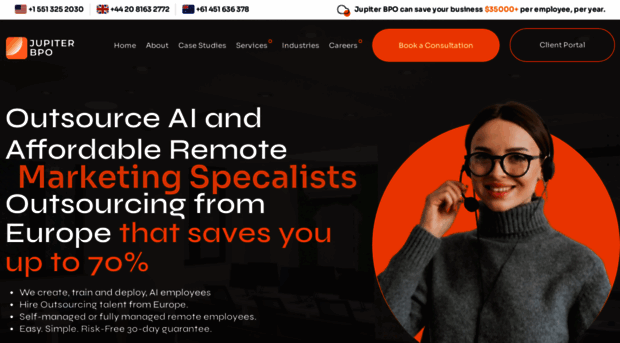 jupiterbpo.com